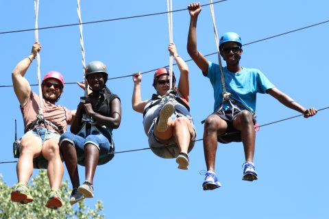 HIGH ROPES - Here’s your chance to push against the forces of gravity. Plan on joining this amazing activity and try the challenges on the high ropes course – you won’t regret it. The trained and experienced staff will guide you through this adventure high above the ground.